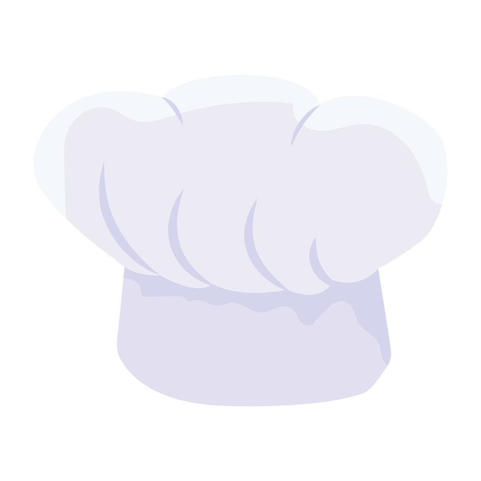 Trendy Kitchen Hat vector