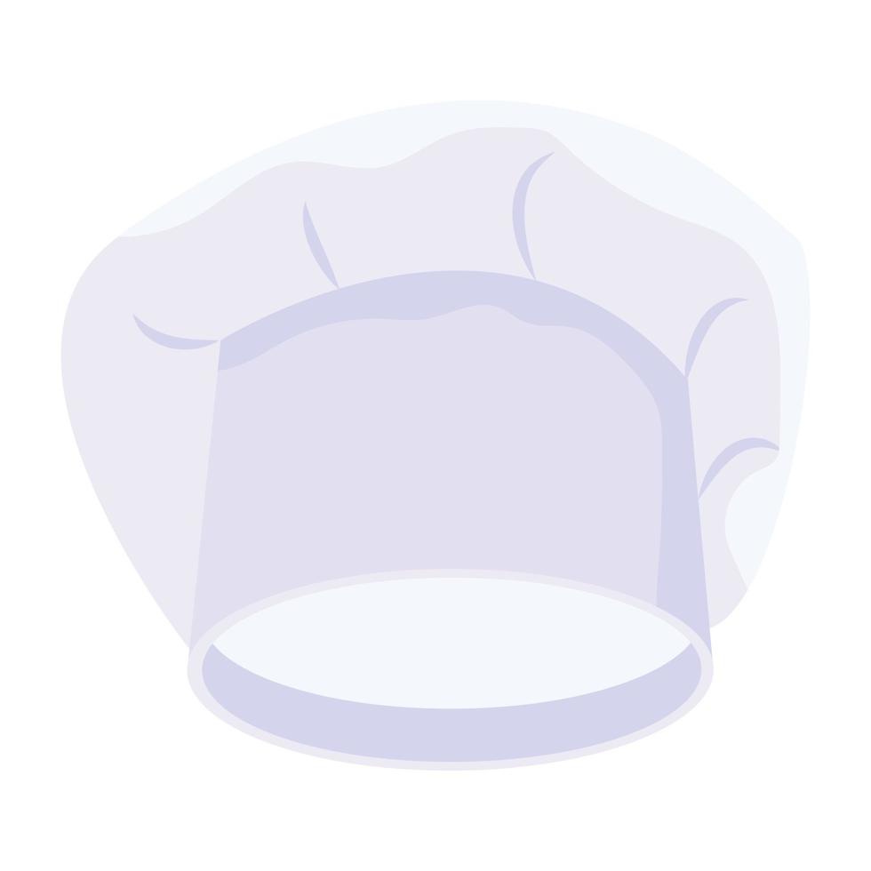 Trendy White Hat vector