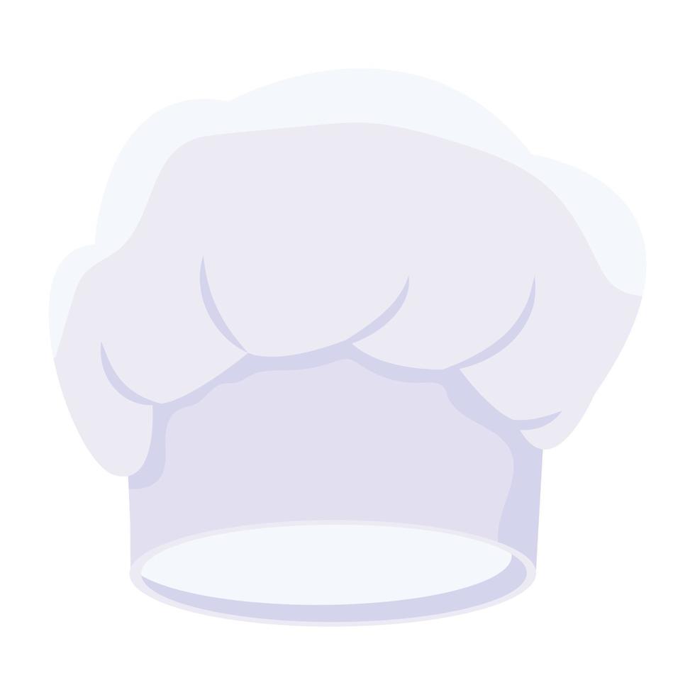 Trendy Restaurant Hat vector