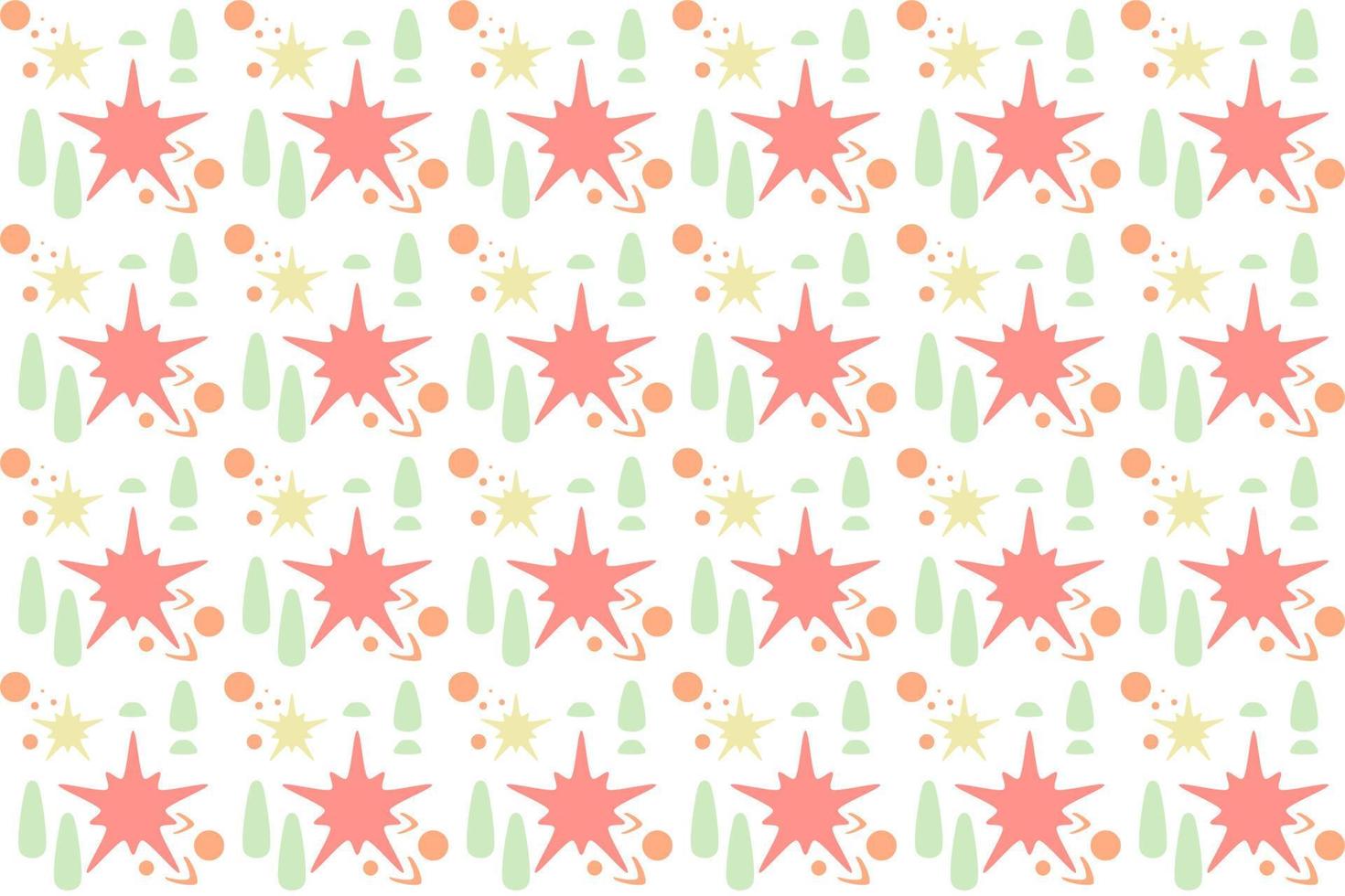 Abstract Geometric Boho Pattern, featuring natural shapes in a minimalistic Nordic style, clean lines and geometric shapes. perfect for creating minimalist prints, textiles, and wallpapers vector