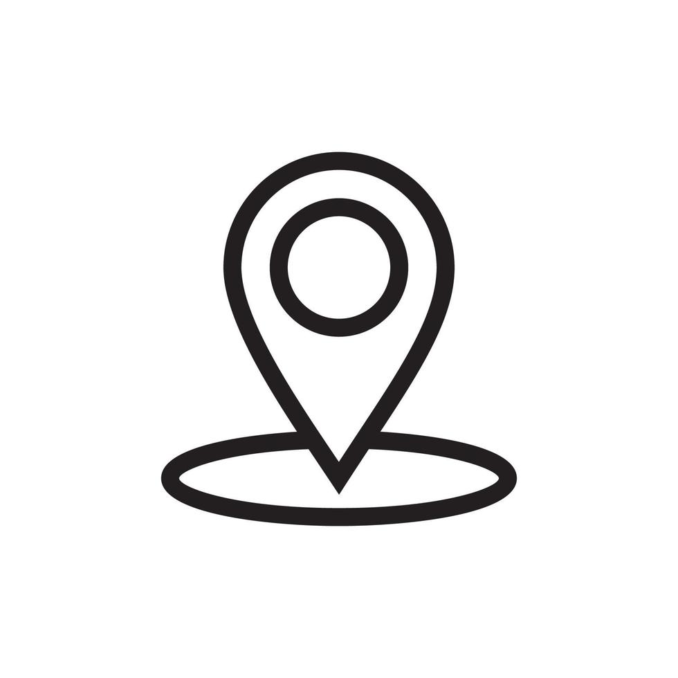 Pin location icon vector design illustration