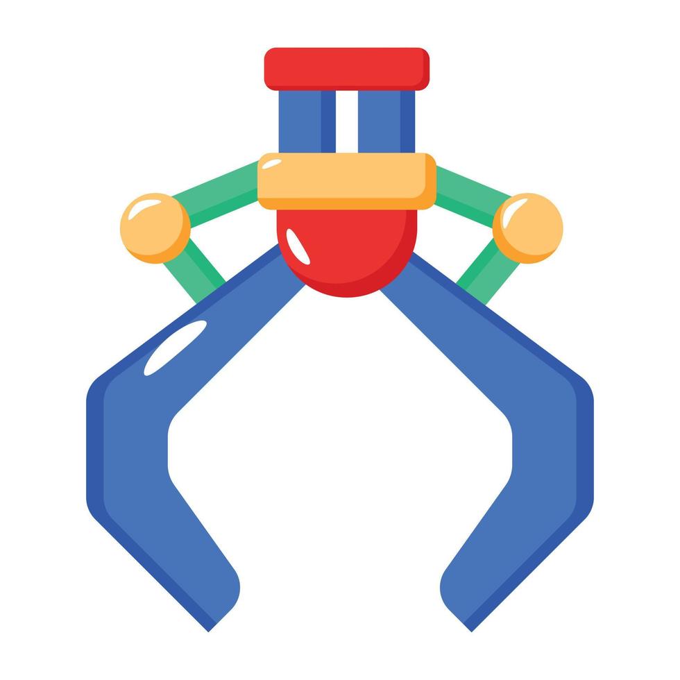 Trendy Arcade Claw vector
