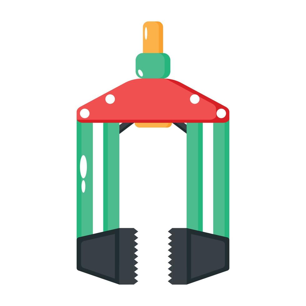 Trendy Robotic Hand vector