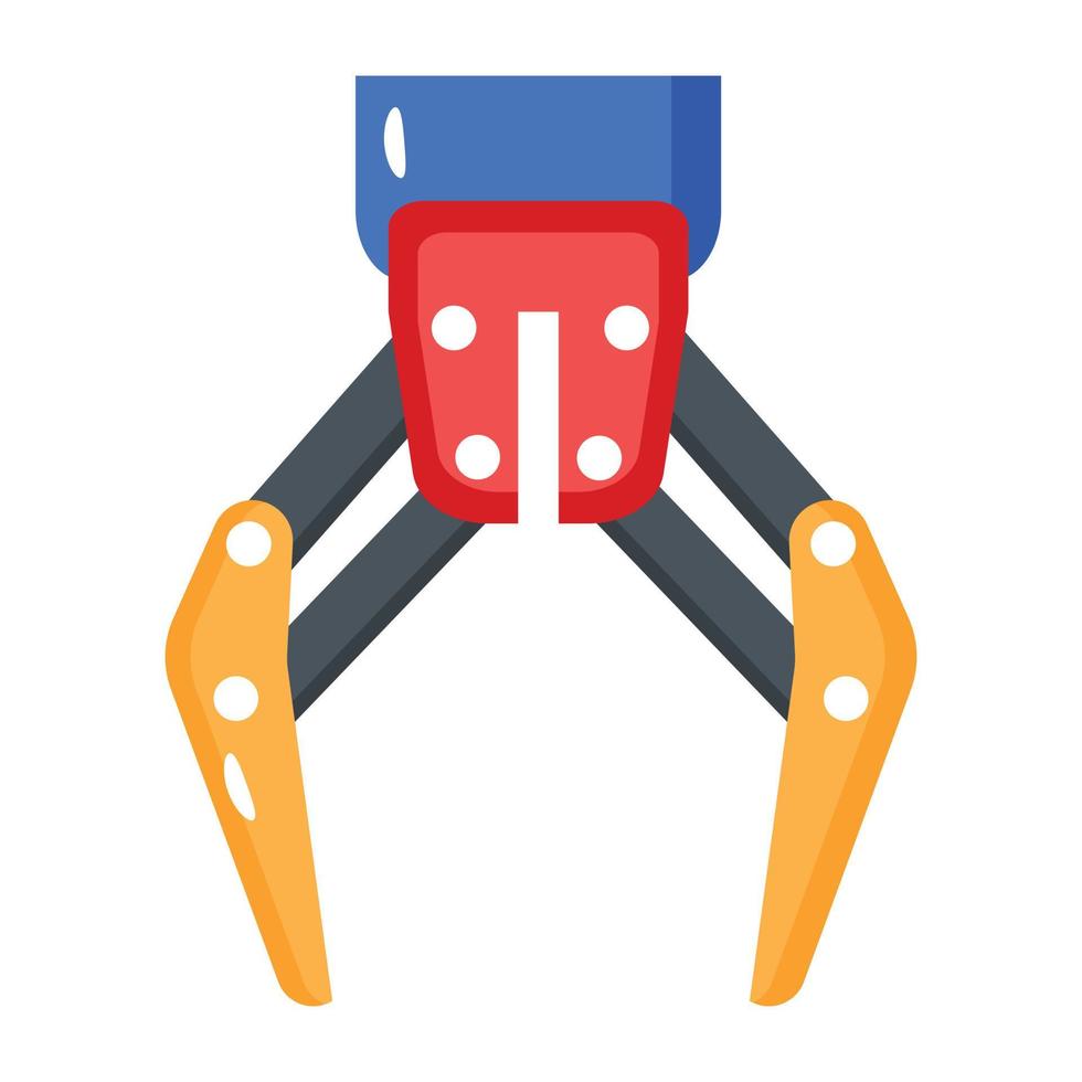 Trendy Claw Arm vector