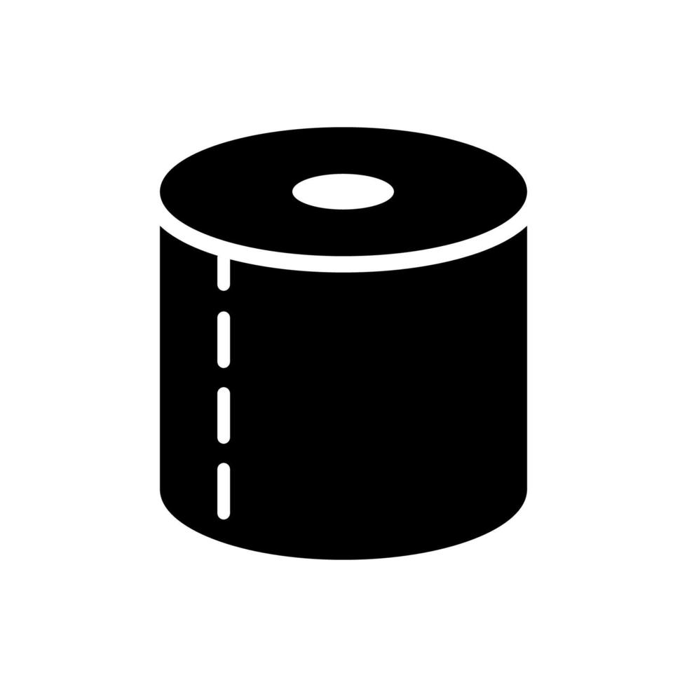 tissue toilet icon vector