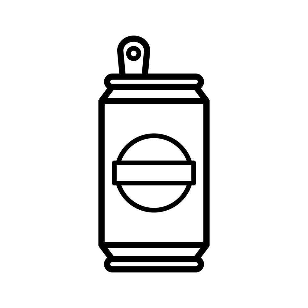 tin can icon design vector