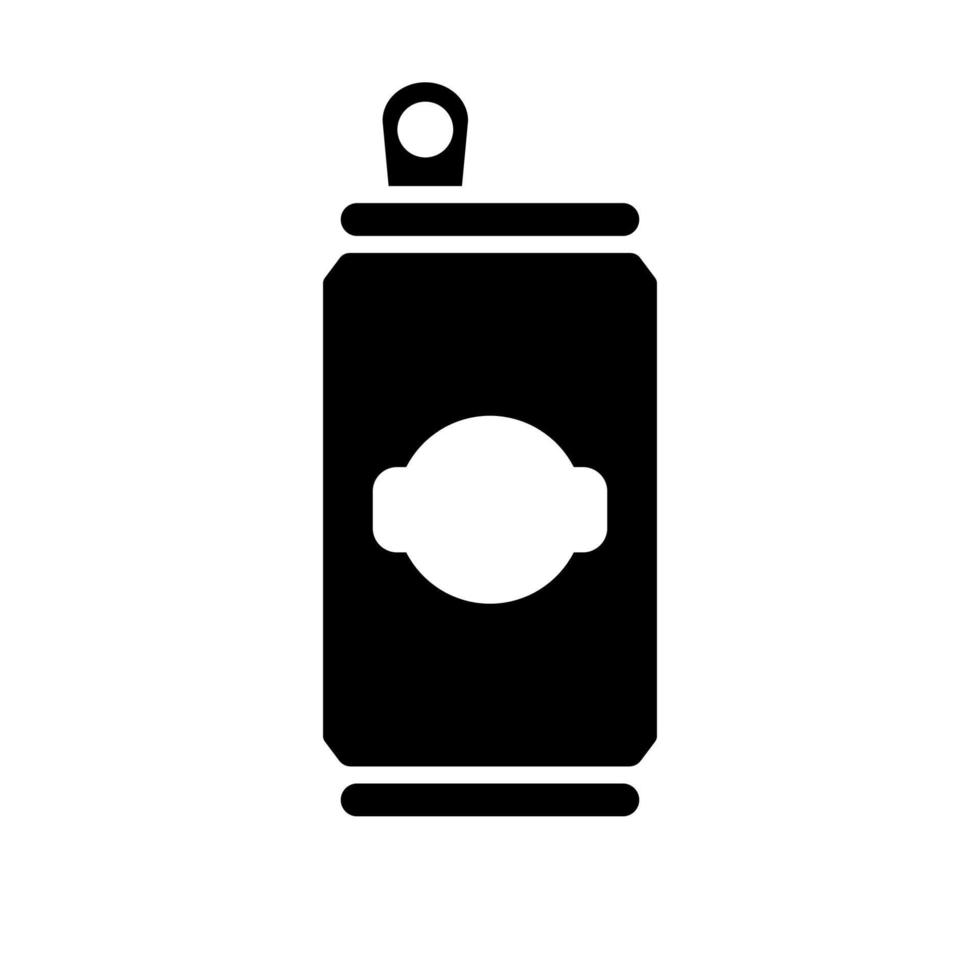 tin can icon design vector