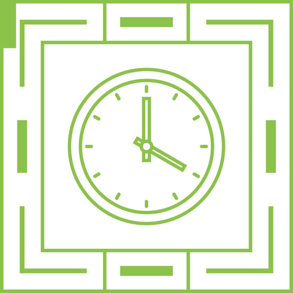Clock Vector Icon