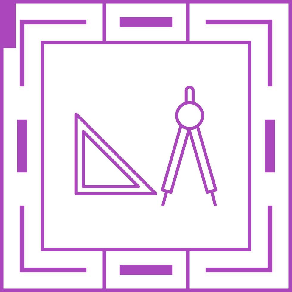 Geometry Tools Vector Icon