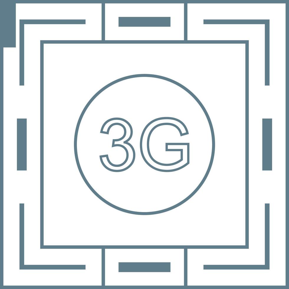 3G Vector Icon