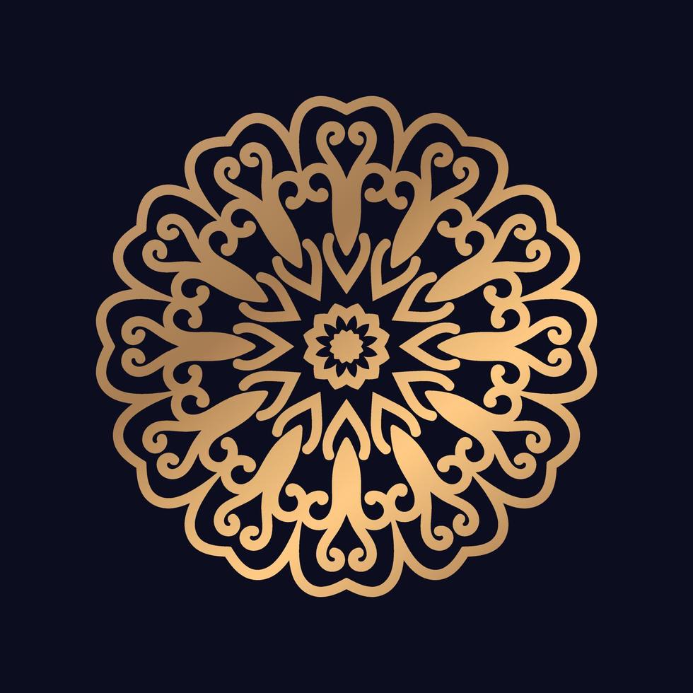 Luxury mandala art design simple mandala design floral mandala art vector