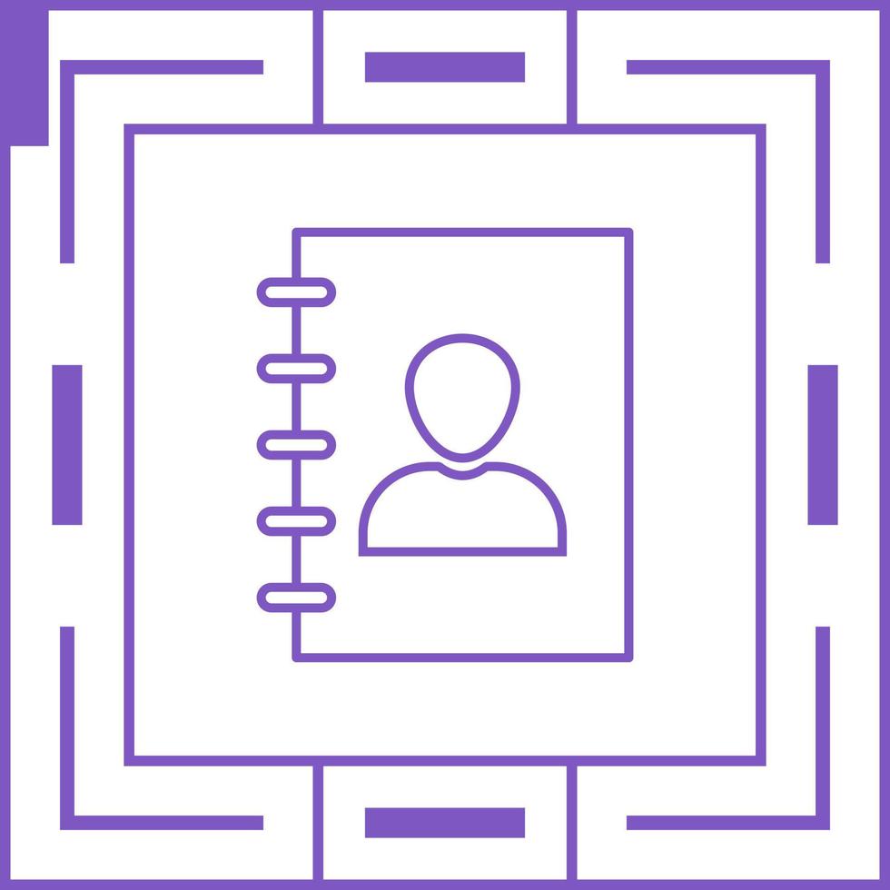 Contacts Vector Icon