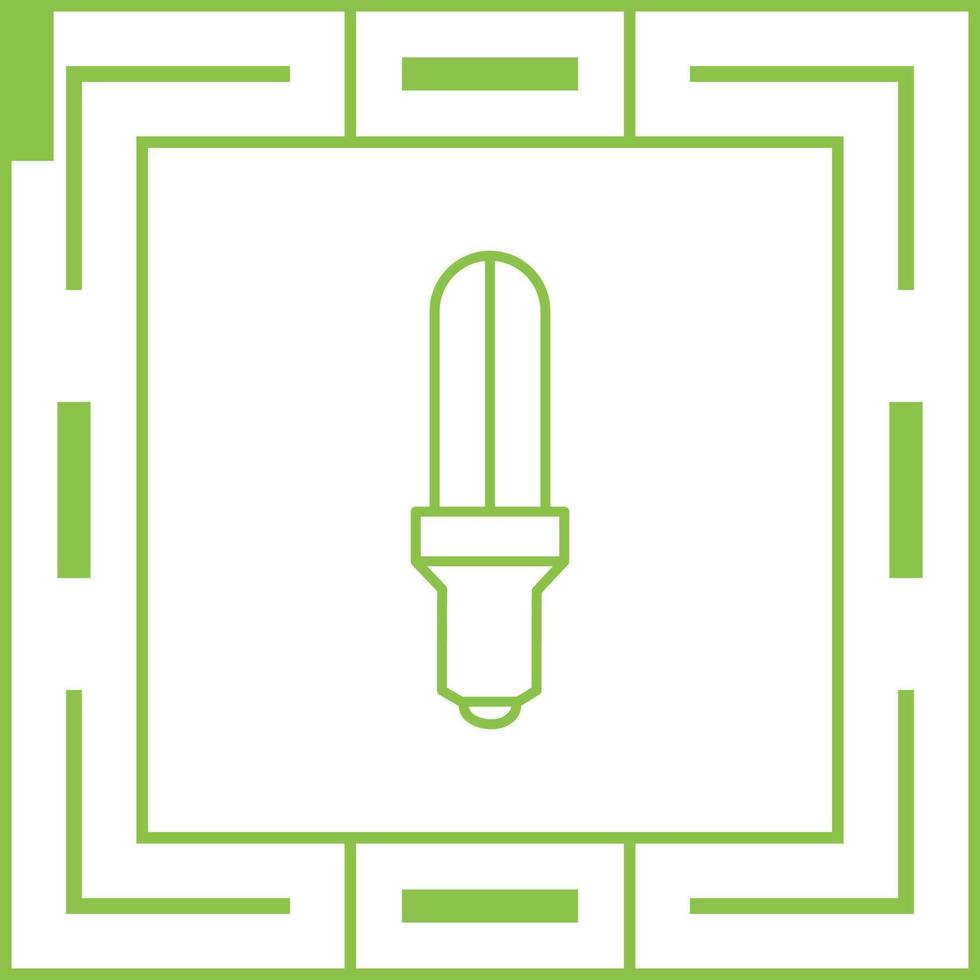 Energy Saver Bulb Vector Icon