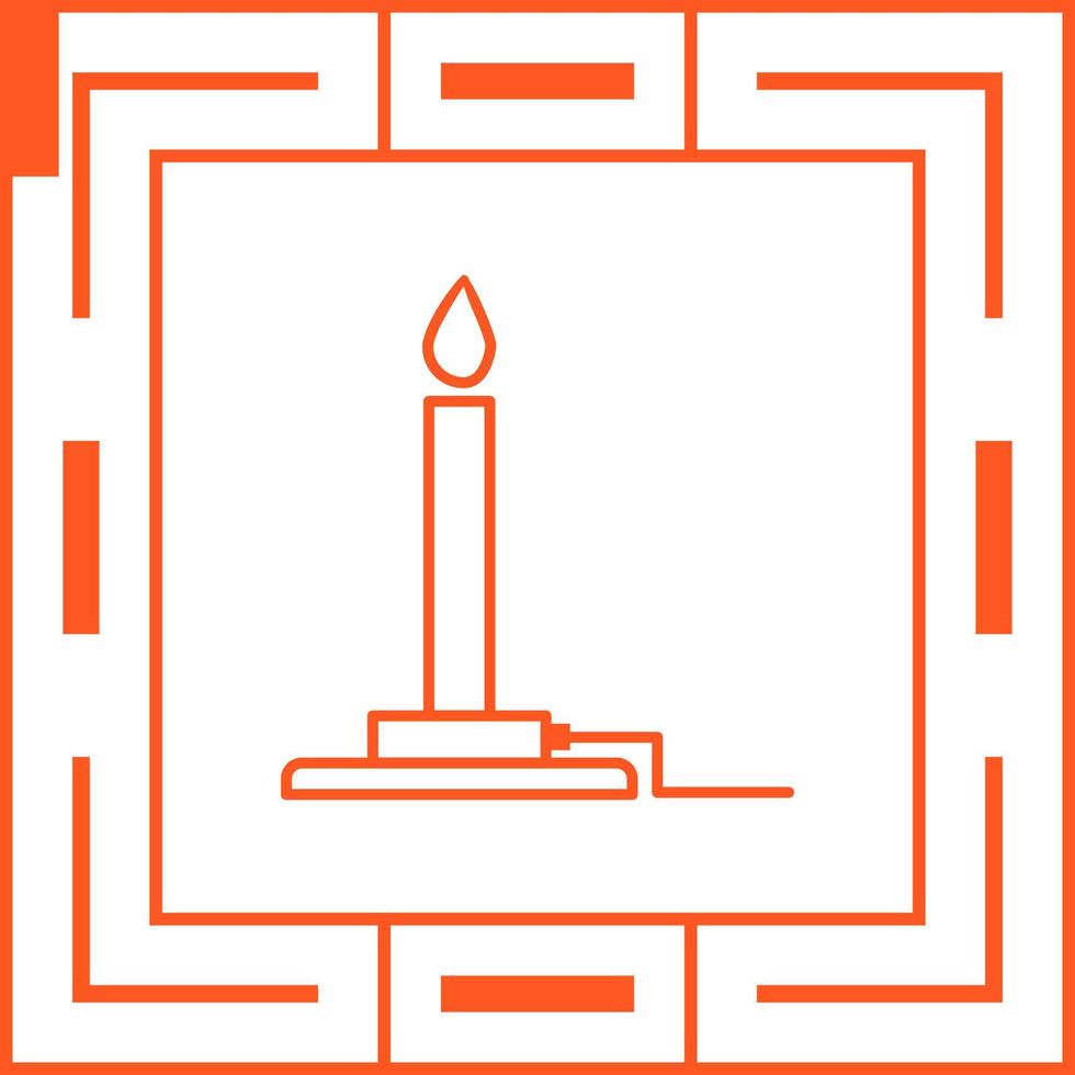 Bunsen Burner Vector Icon