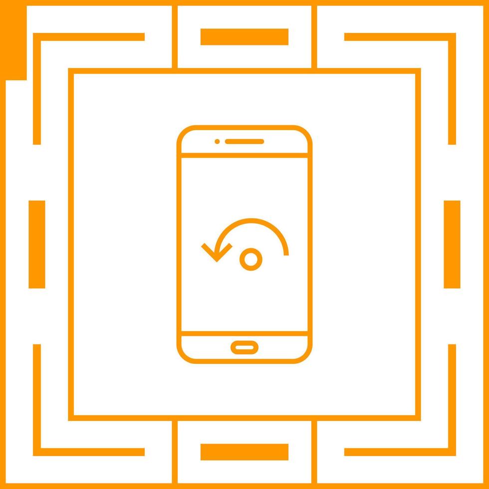 Restart Phone Vector Icon