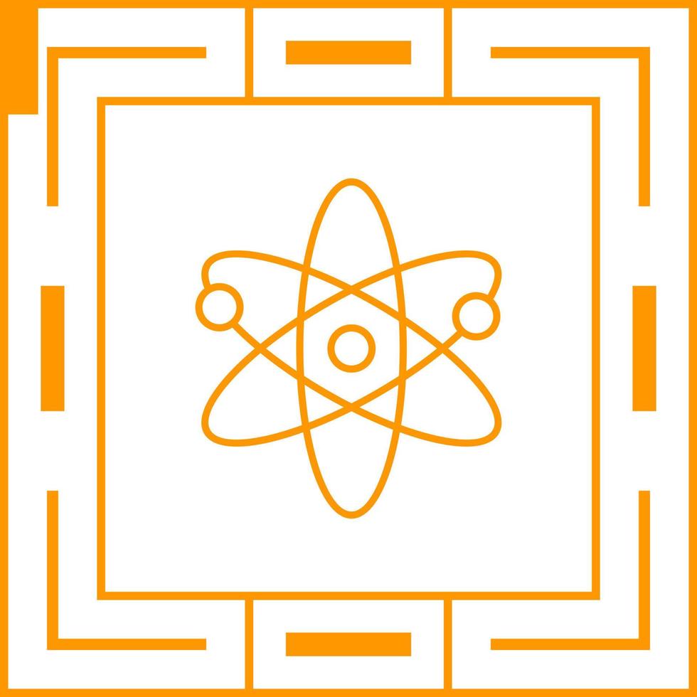 Atomic Structure Vector Icon