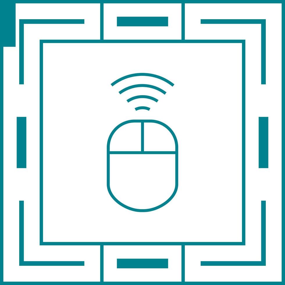 Wireless input device Vector Icon