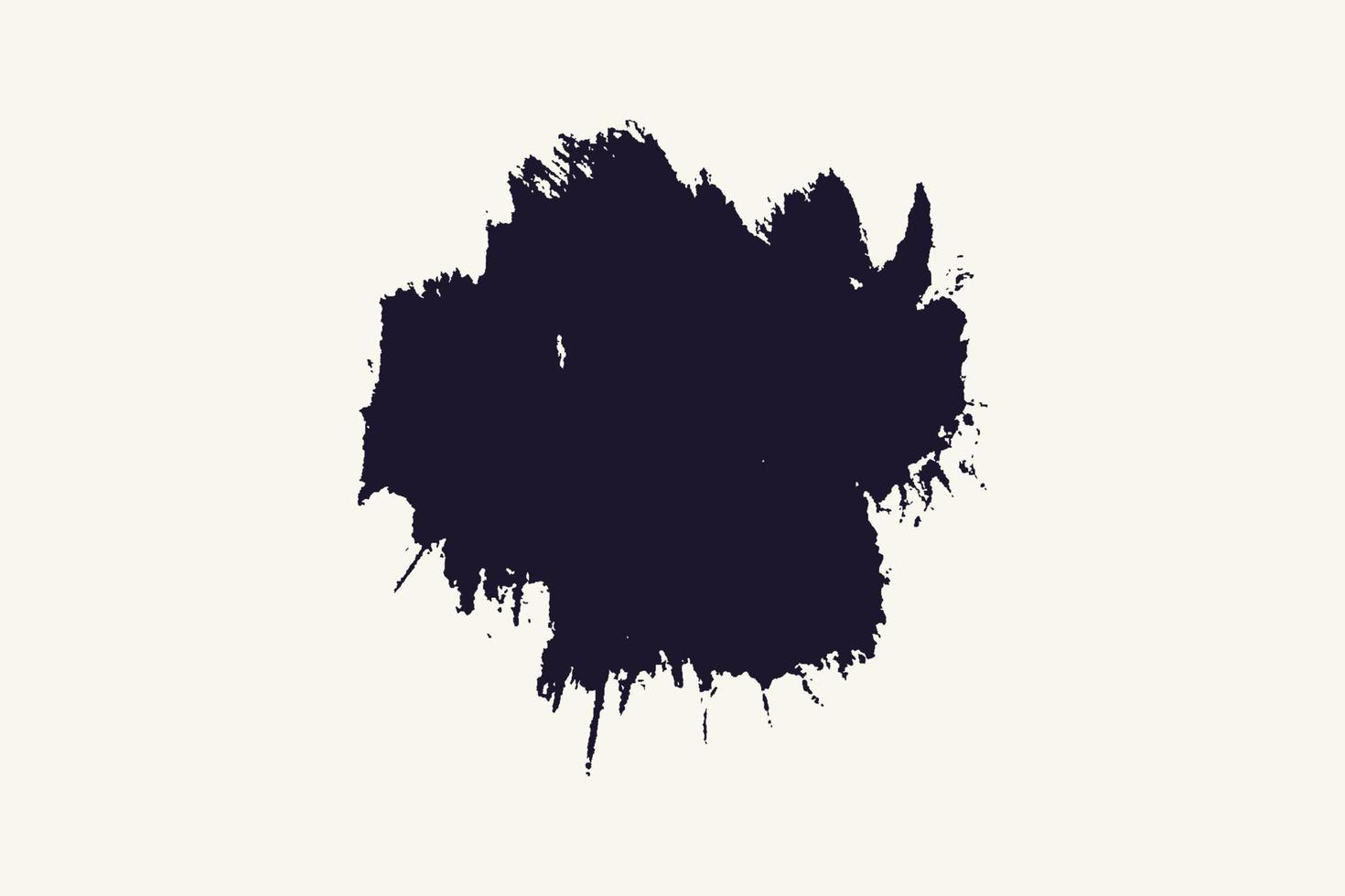 Black stain splash hand painted brush stroke background 23153162 Vector ...