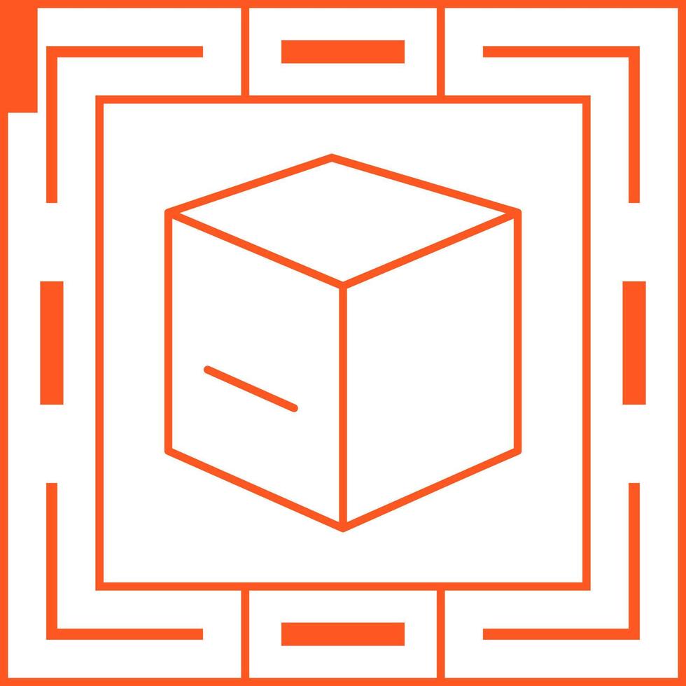 Cube Vector Icon