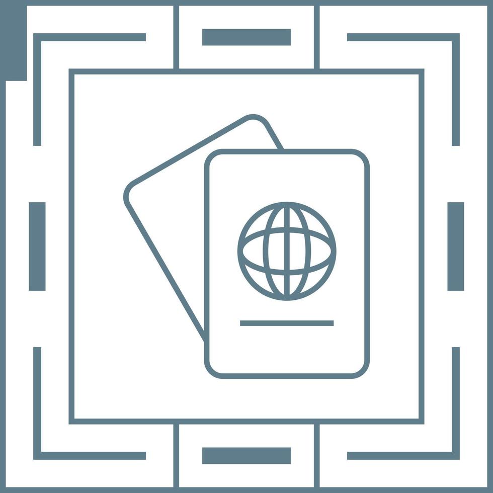 Passport Vector Icon