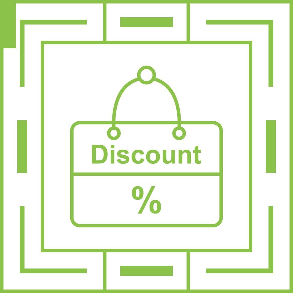 Discount Vector Icon