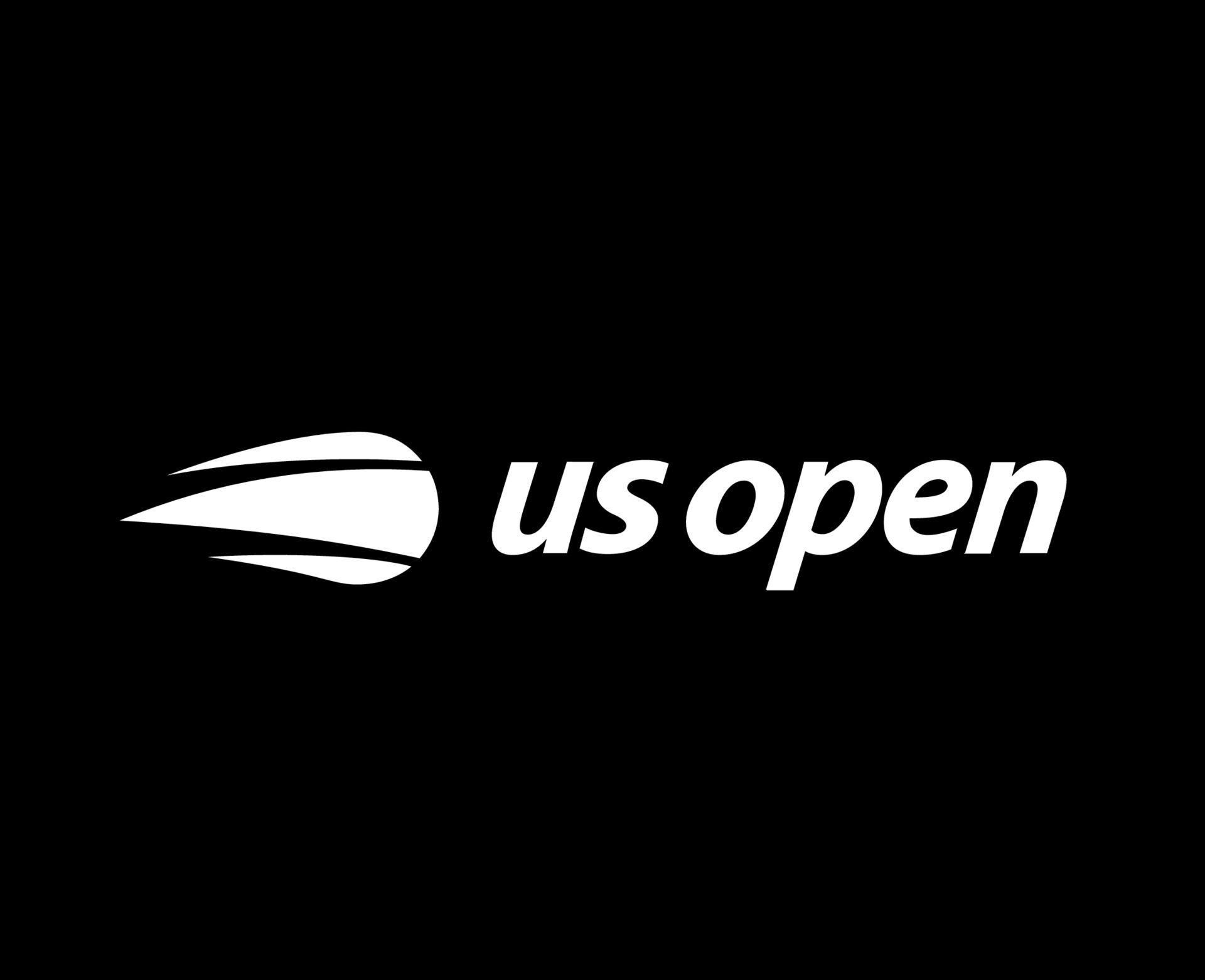Us Open Symbol Logo With Name White Tournament Tennis The championships