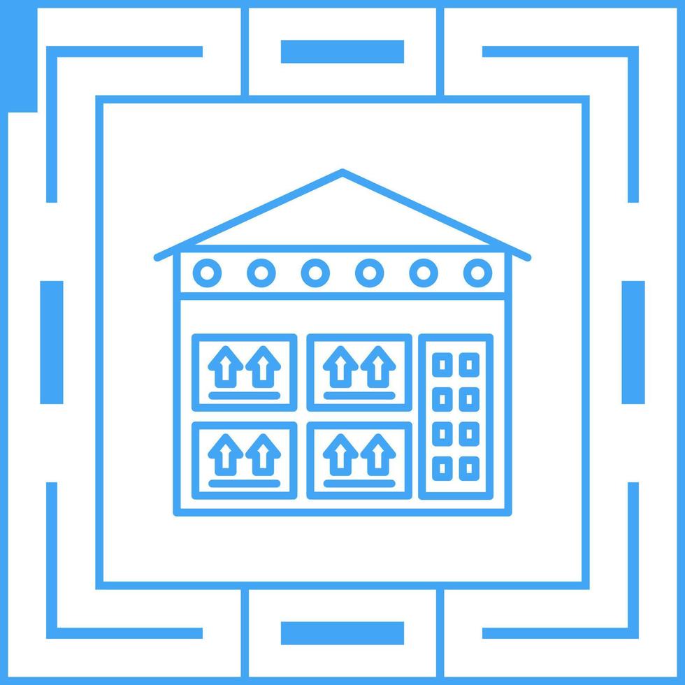 Storage Unit Vector Icon