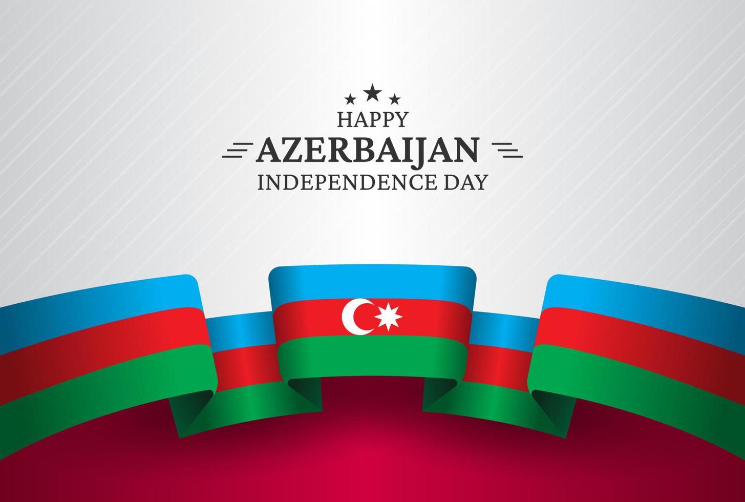 Azerbaijan background with unique Azerbaijan flag.  Azerbaijan independence day illustration vector