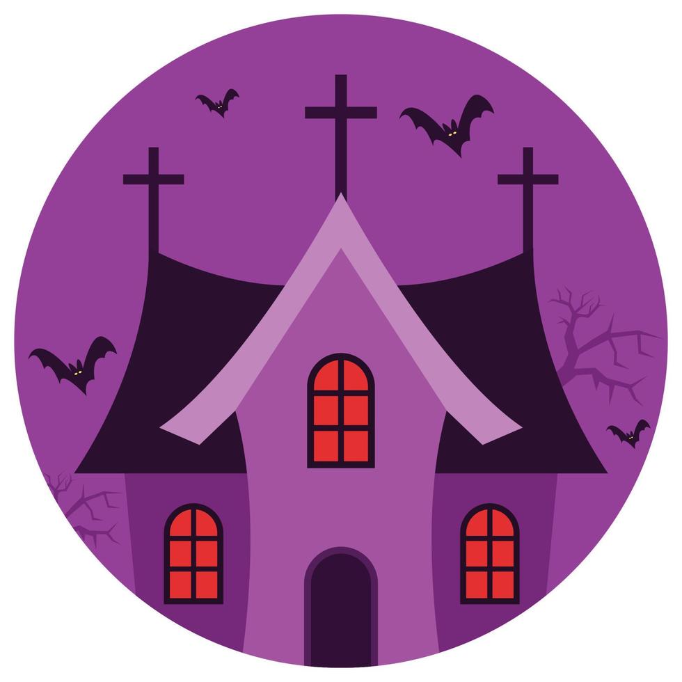 art, castle, creepy, dark, evil, fear, festival, halloween, haunted, holiday, horror, house, illustration, night, october, place, scary, spooky vector