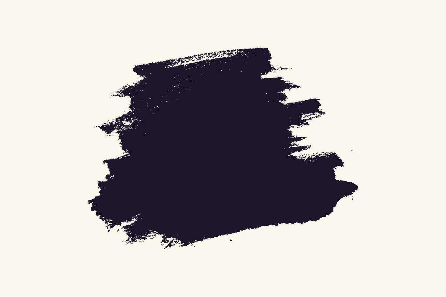 Paint grunge brush stroke vector