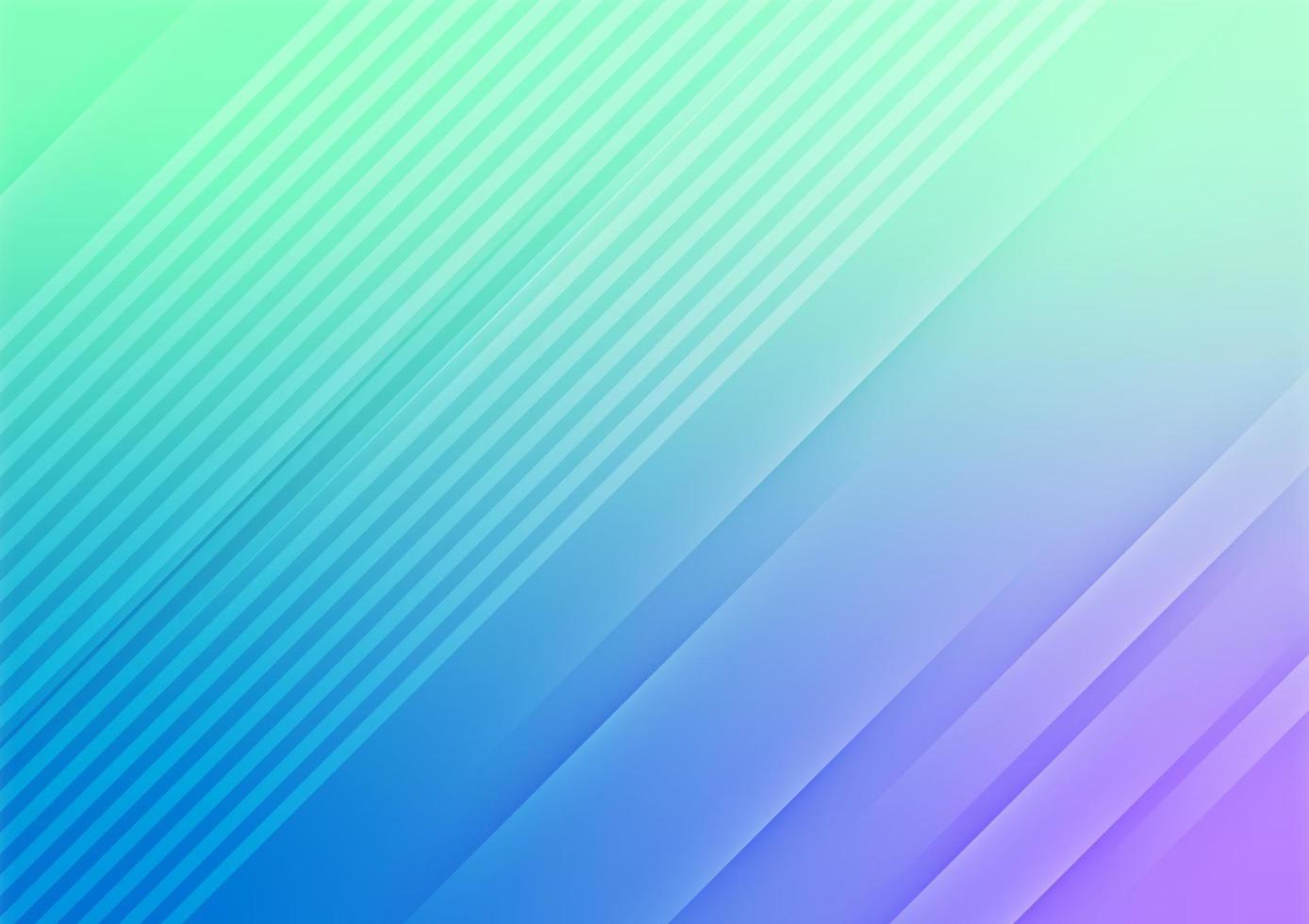 Green gradient line presentation abstract layer modern background vector