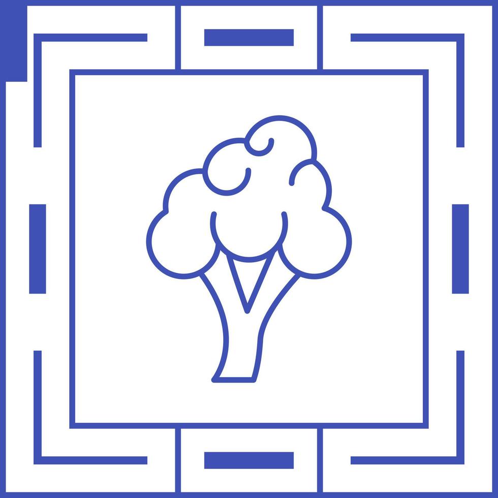 Broccoli Vector Icon