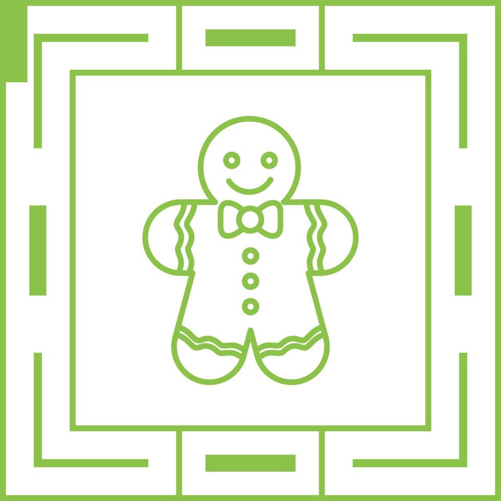 Gingerbread Vector Icon