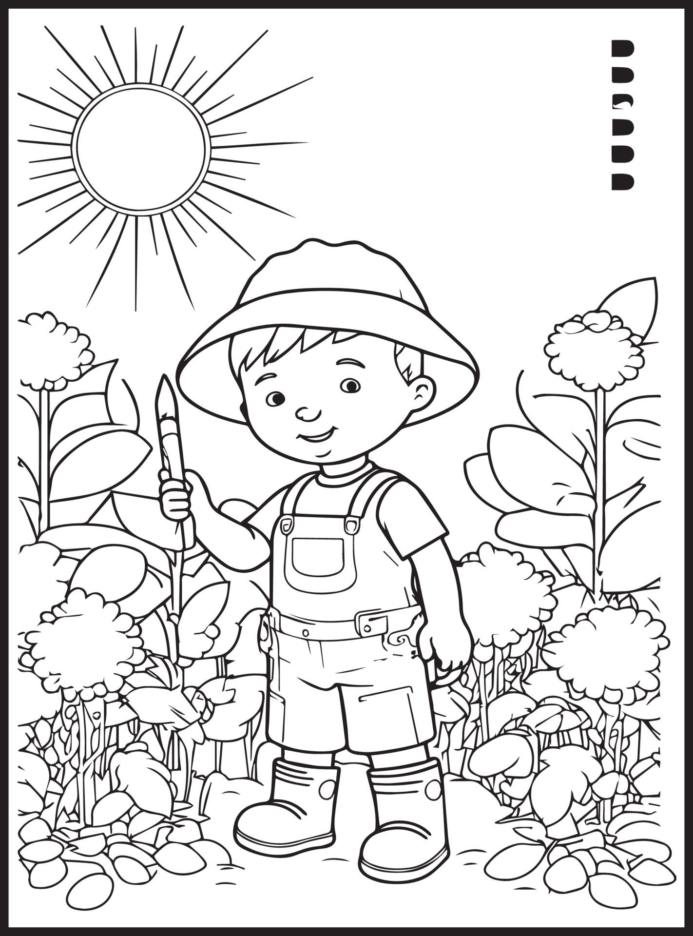 Summer Coloring Pages for Kids 23156411