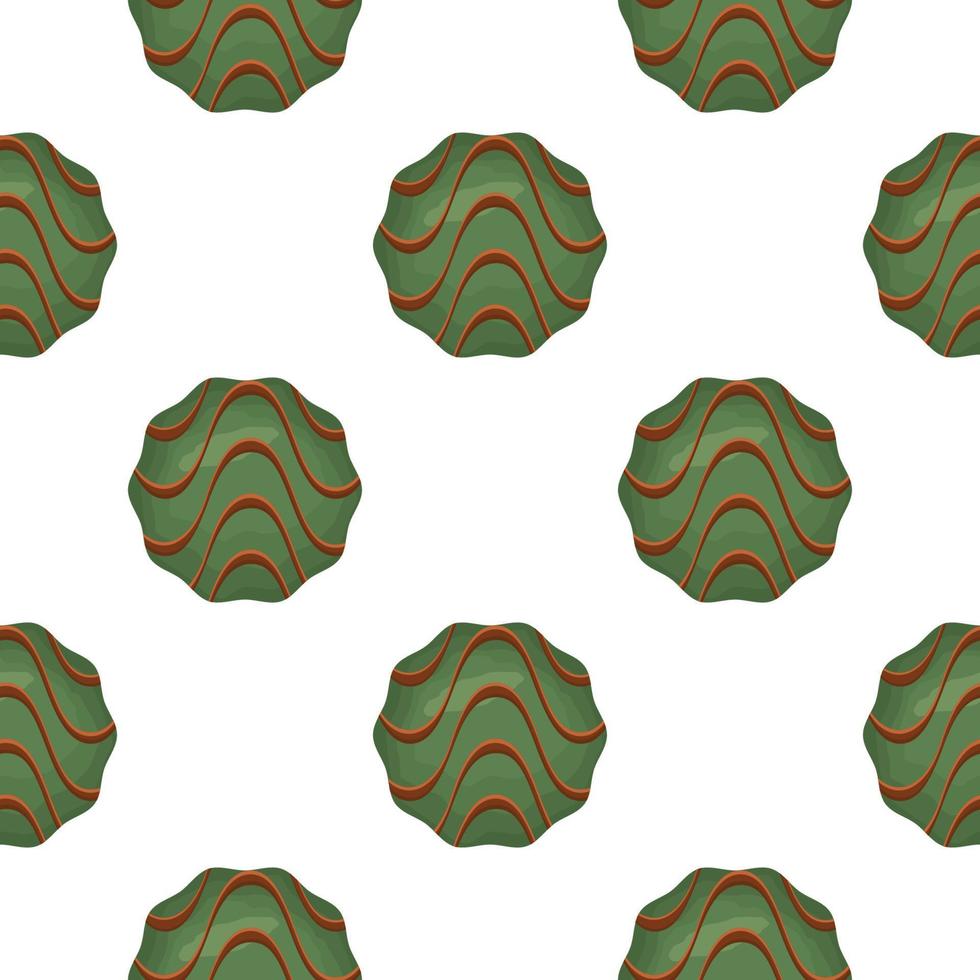 Pattern homemade cookie different taste in pastry biscuit vector