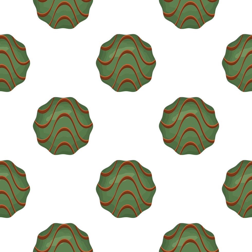 Pattern homemade cookie different taste in pastry biscuit vector