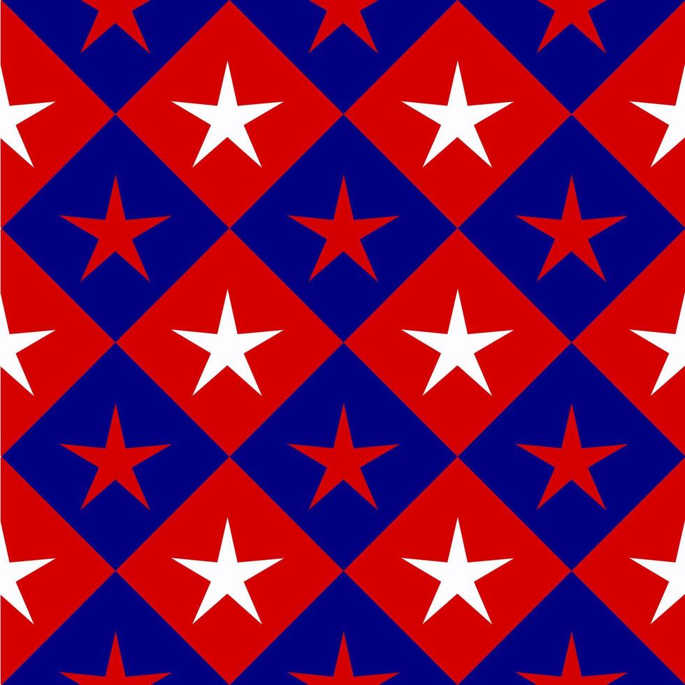 país bandera antecedentes. blanco y rojo estrellas en rojo y azul color diagonal cajas unido estado de America, Francia, tailandia, nuevo zelanda, Países Bajos, británico, genial Bretaña, y Australia. vector