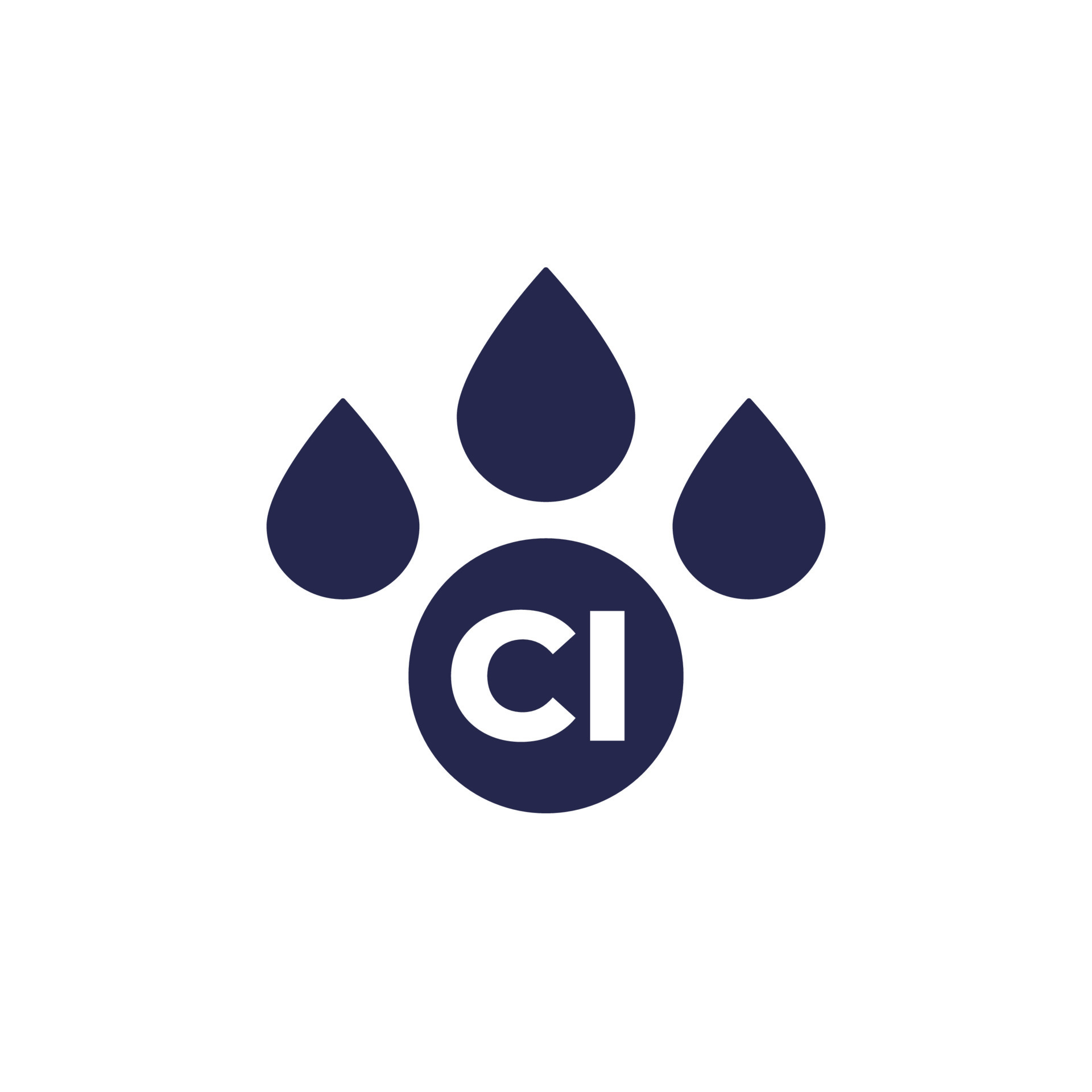 Chlorine icon with drops, vector 23157025 Vector Art at Vecteezy