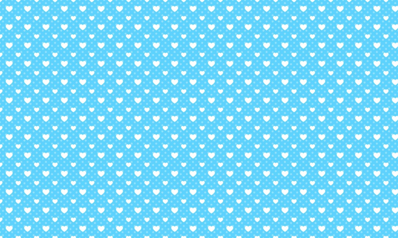 Blue Heart Pattern Background photo