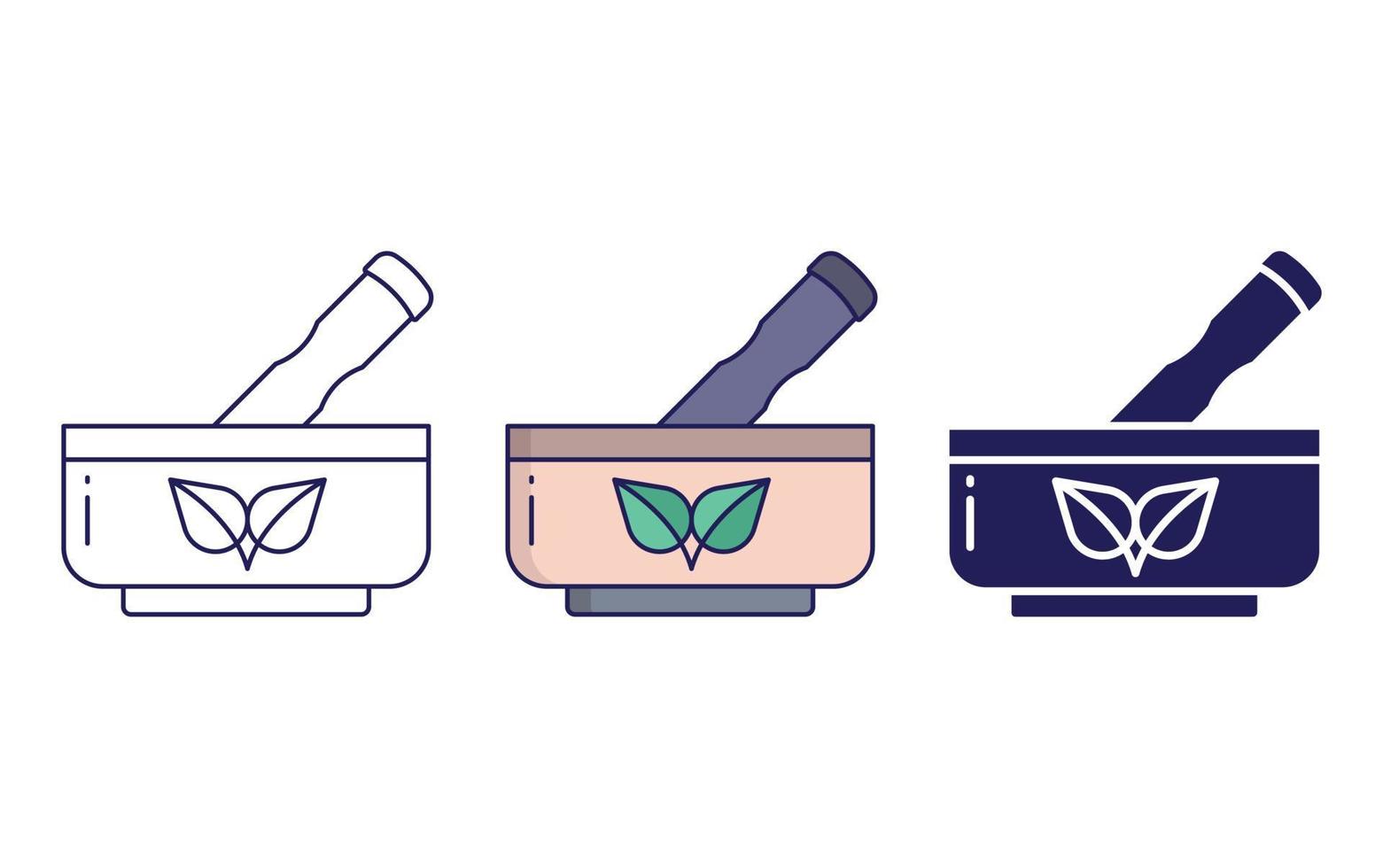 Mortar vector icon