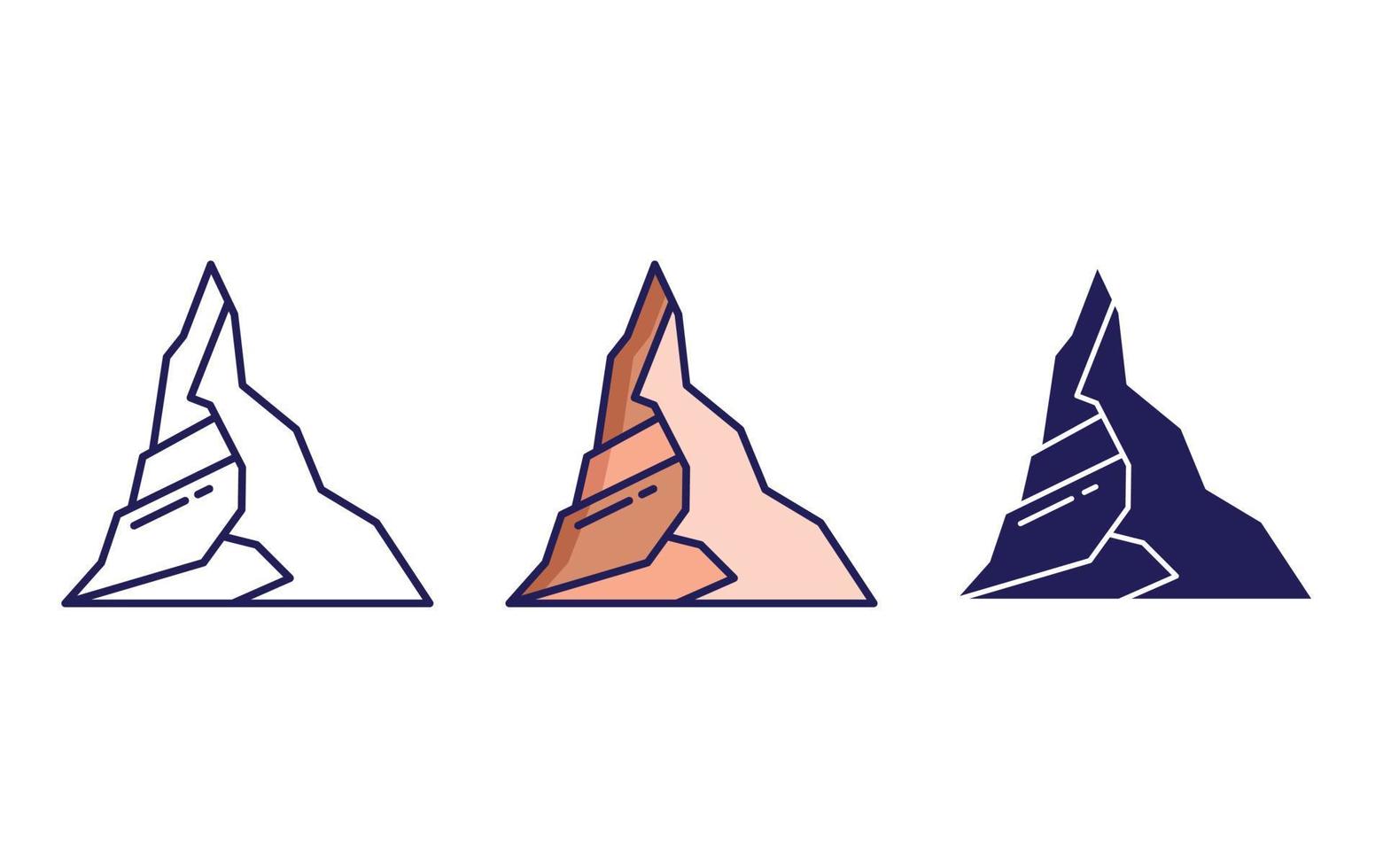 terrain vector icon