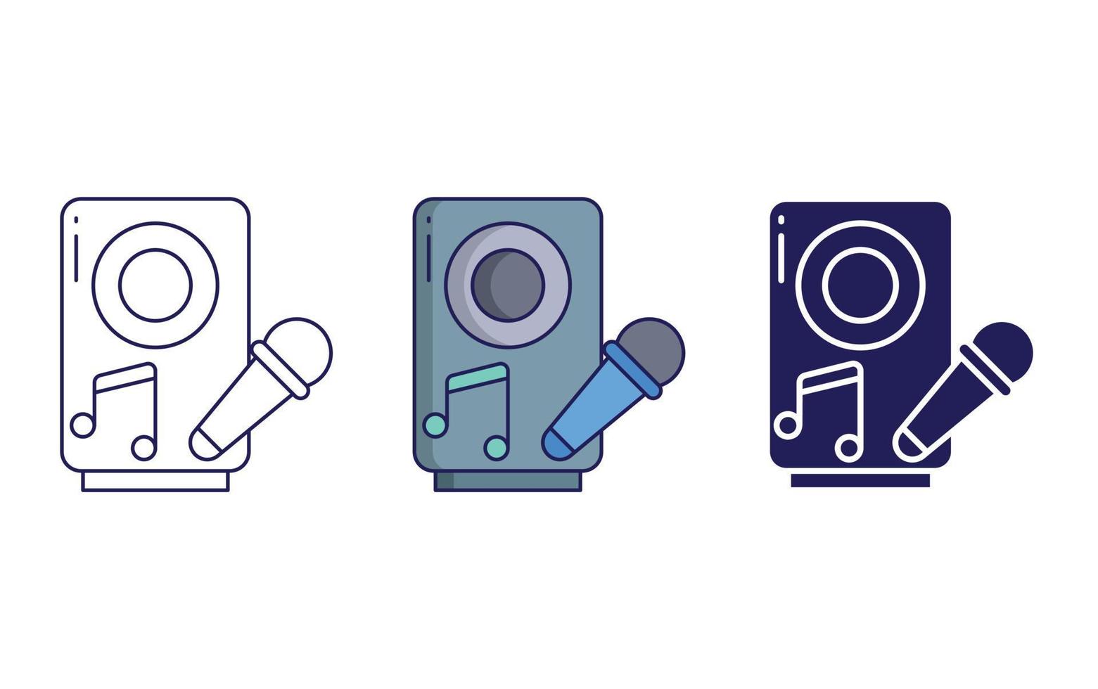 Speaker vector icon