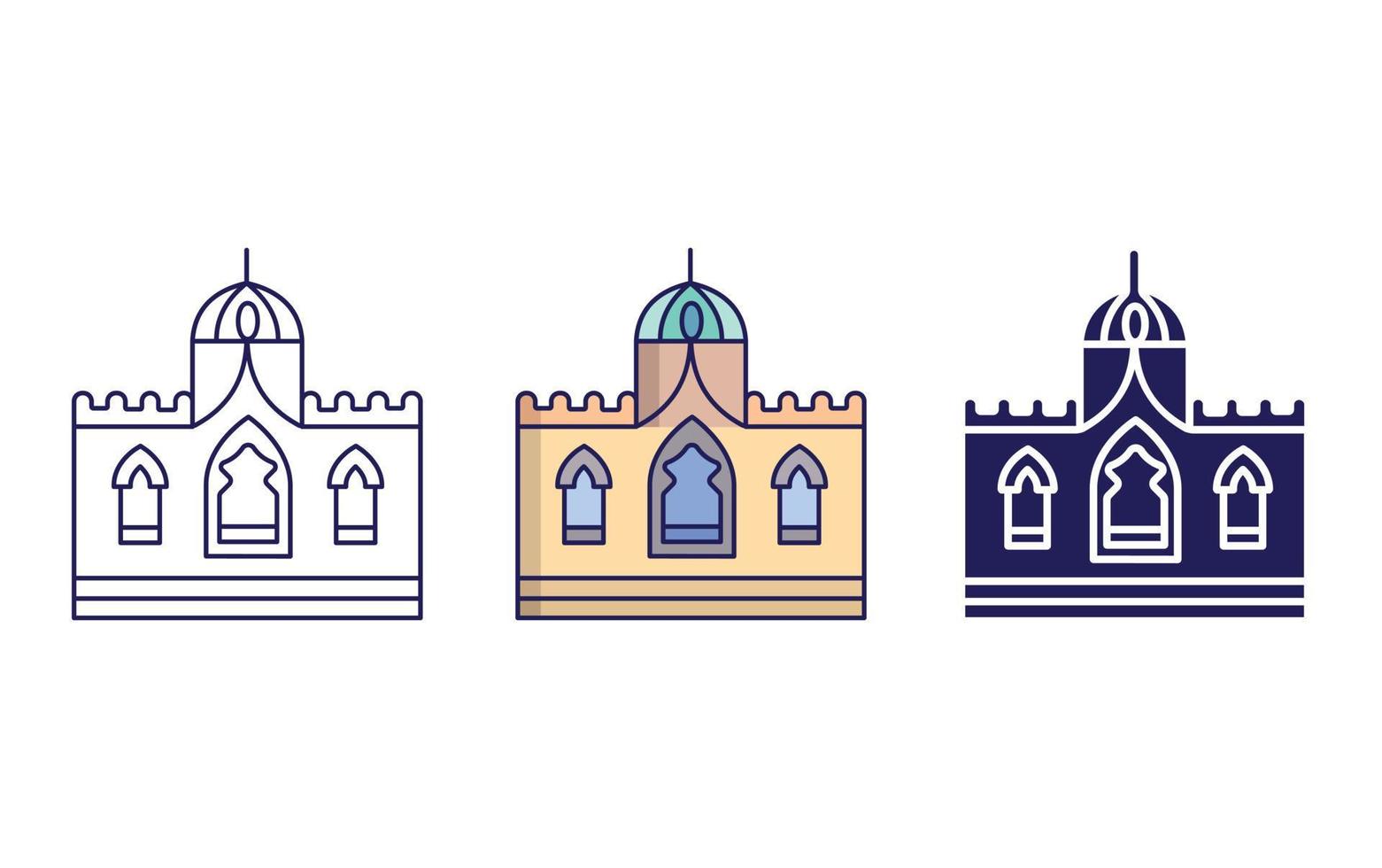 Mansion vector icon