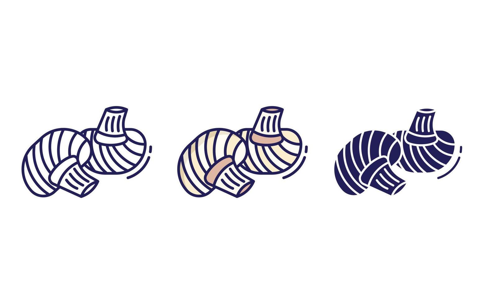 champignon vector icon