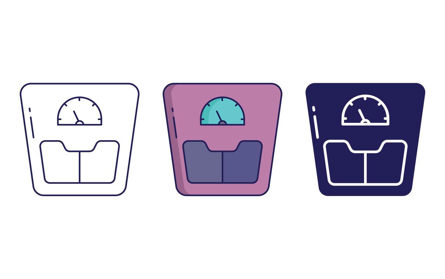Scale vector icon