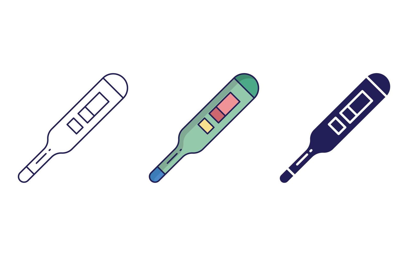 Thermometer vector icon