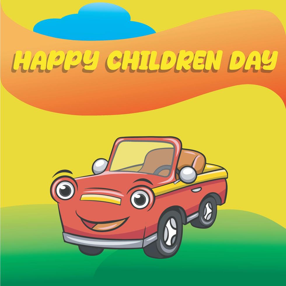 happy children's day special vector