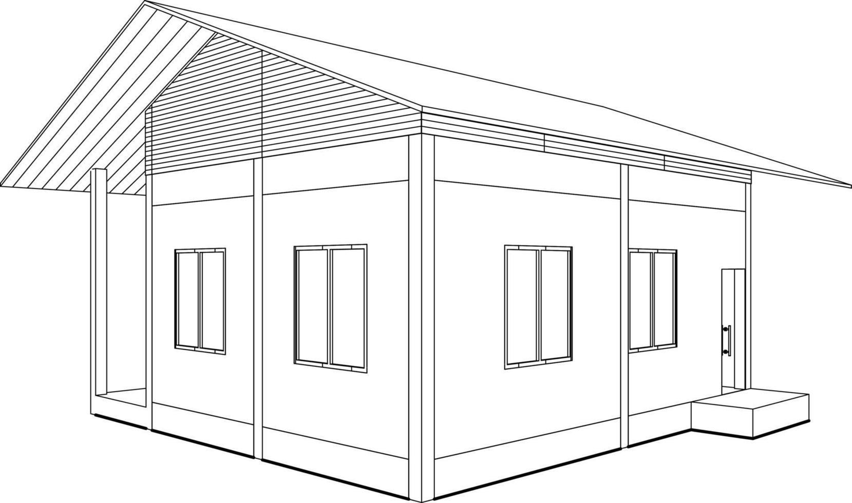 3D illustration of industrial building 23160591 Vector Art at Vecteezy