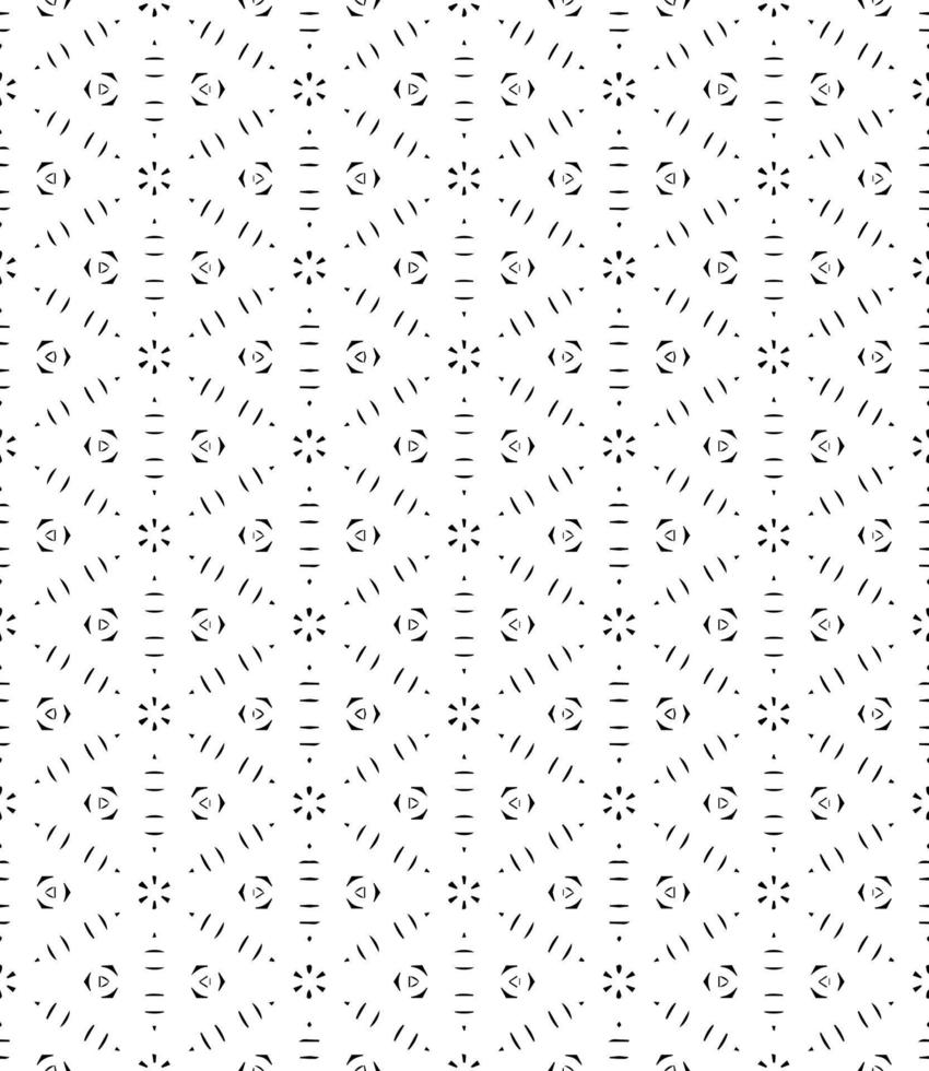 Black and white seamless abstract pattern. Background and backdrop. Grayscale ornamental design. vector