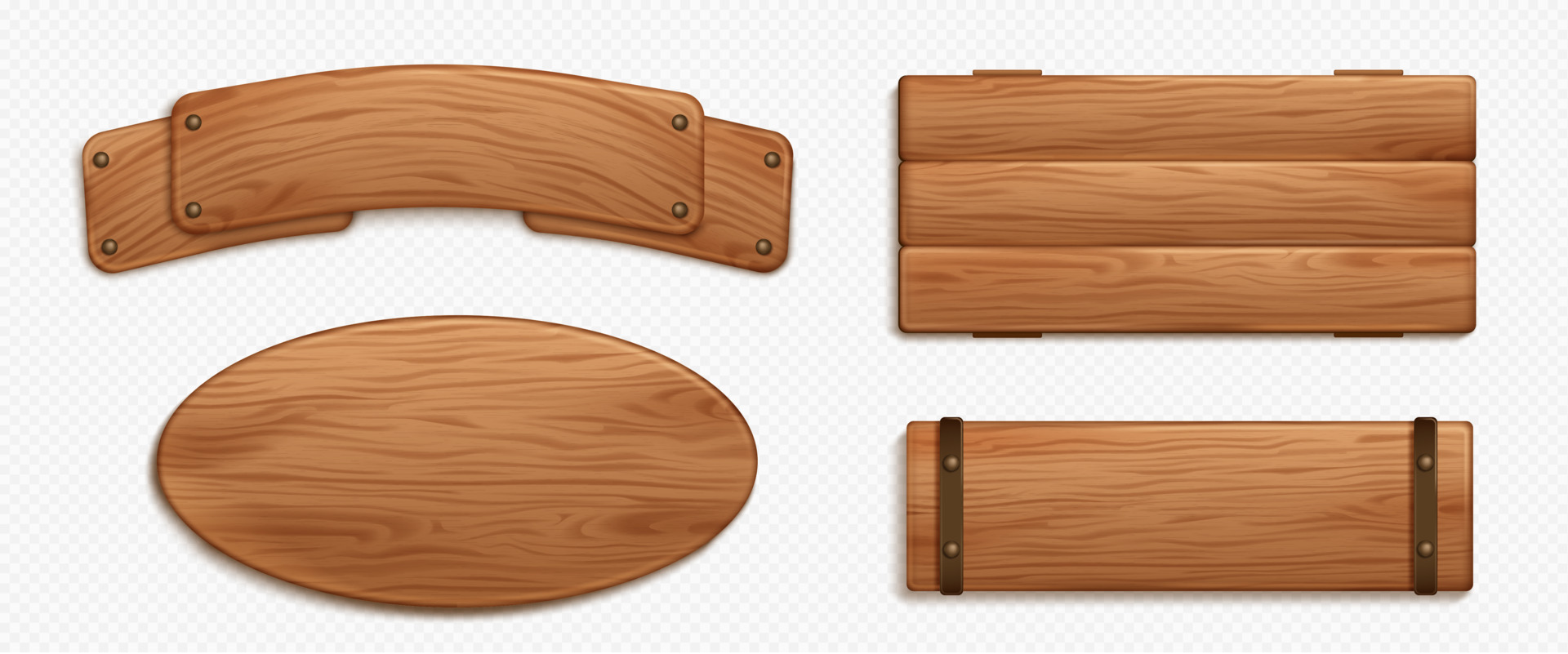 Wood texture sign board vector realistic banner 23161469 Vector Art at Vecteezy